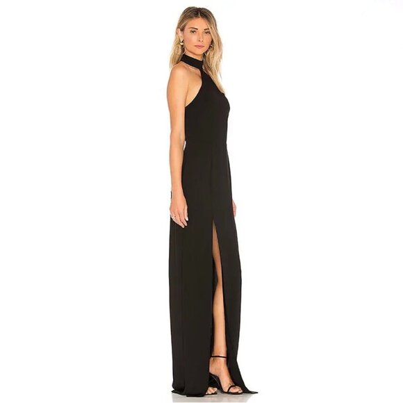 Amanda Uprichard Queen Gown in Black Size M - Picture 7 of 8